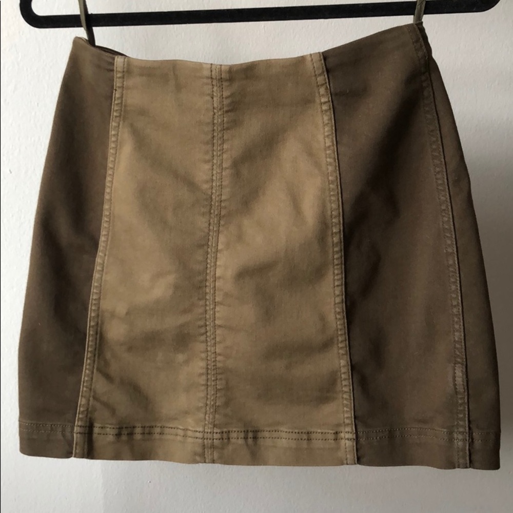 Free People Modern Femme Mini Skirt